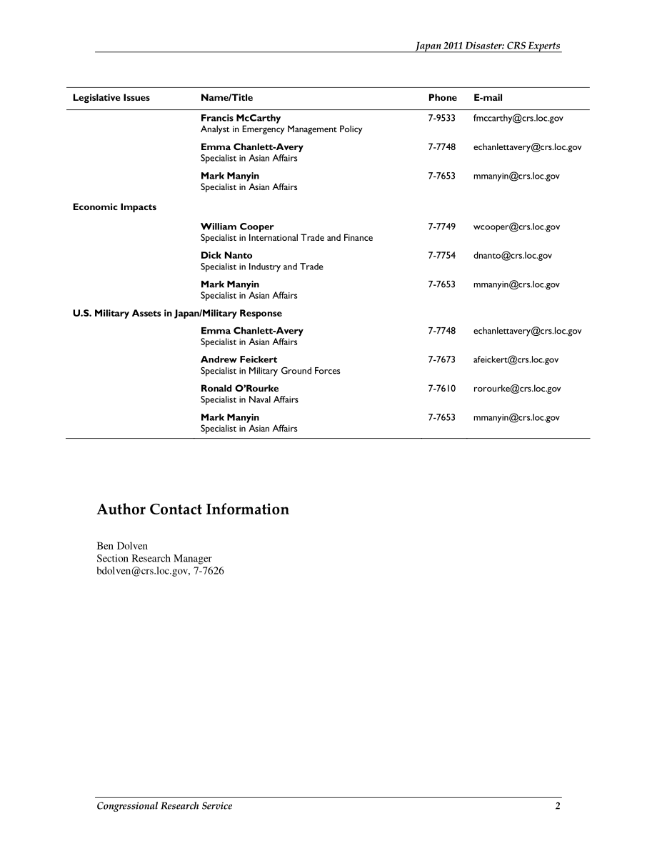 [20110407]R41692_2011年日本灾难：CRS专家.pdf_第3页