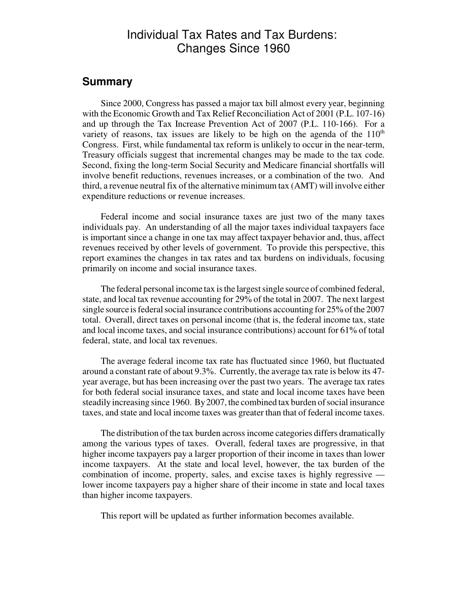 [20080229]RL33786_个人税率和税负：1960年以来的变化.pdf_第2页