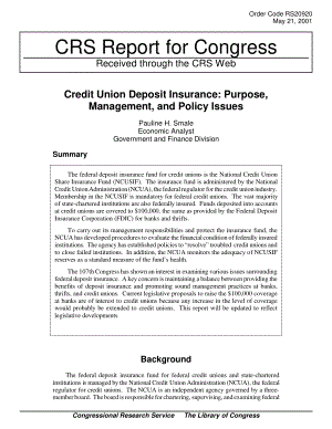 [20010521]RS20920_信用合作社存款保险：目的、管理和政策问题.pdf