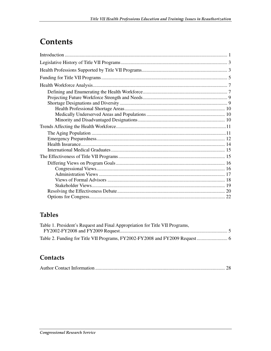 [20080207]RL32546_第七篇卫生职业教育与培训：重新授权中的问题.pdf_第3页
