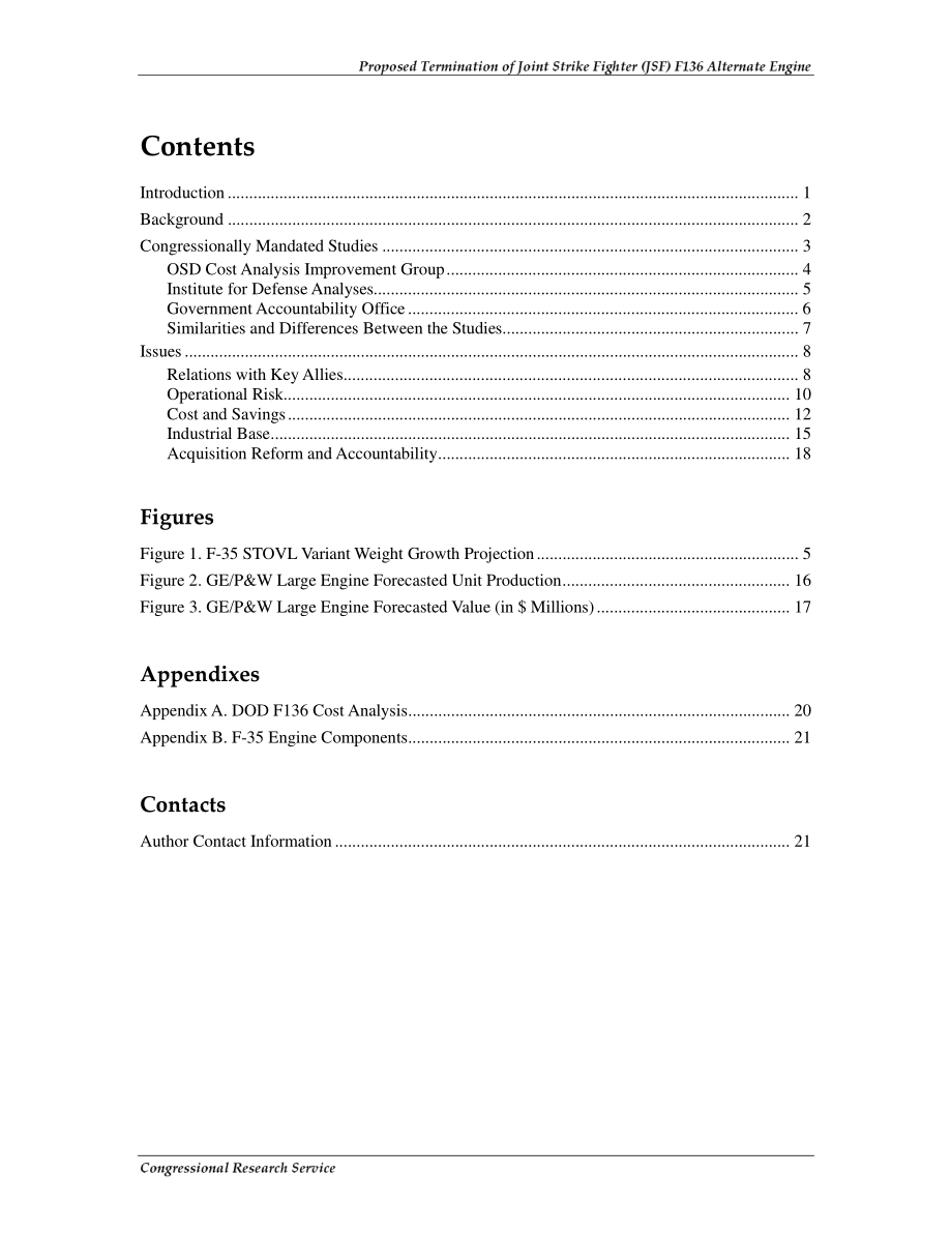 [20090218]RL33390_拟议终止联合攻击战斗机（JSF）F136备用发动机.pdf_第3页