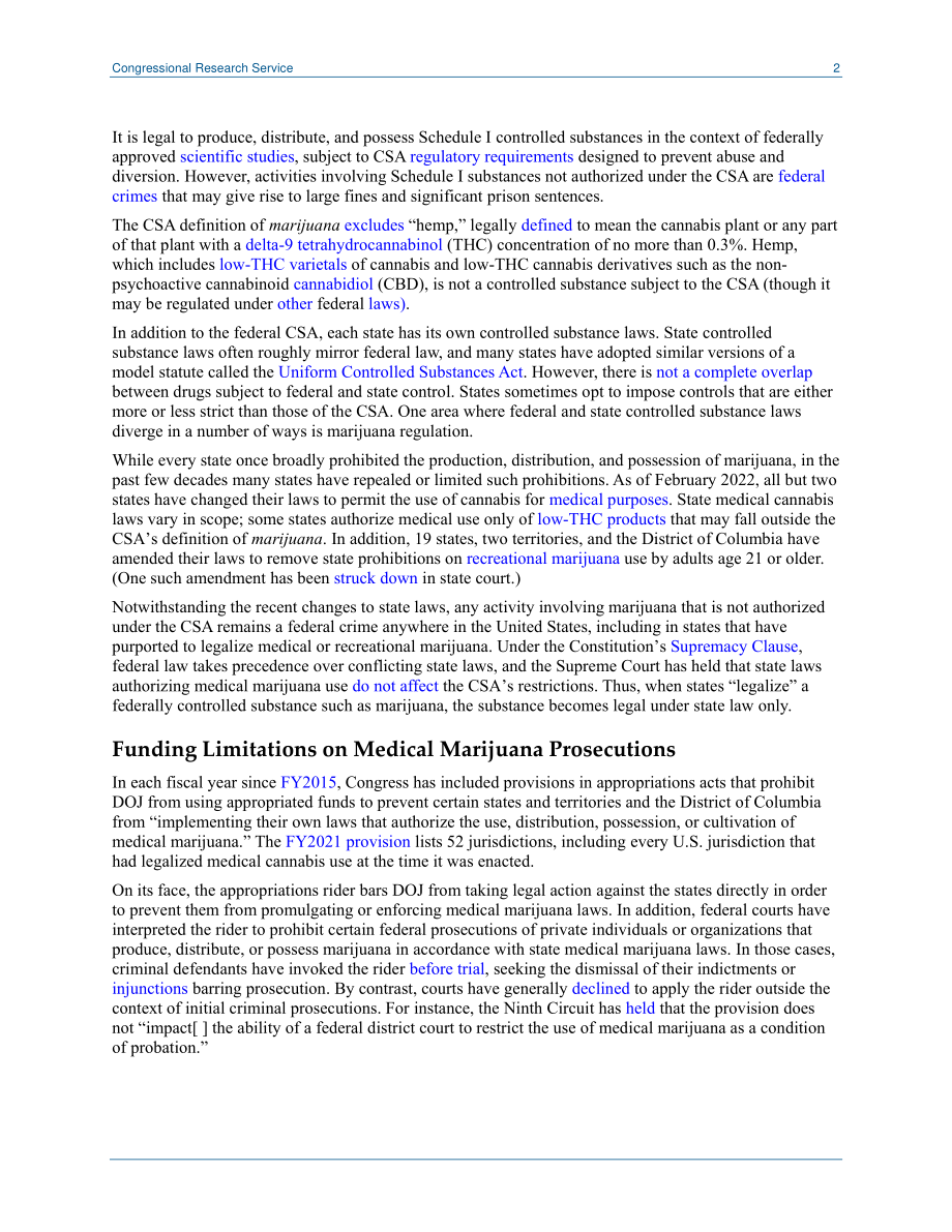 [20220204]LSB10694_联邦起诉州合法医用大麻的资金限制.pdf_第2页