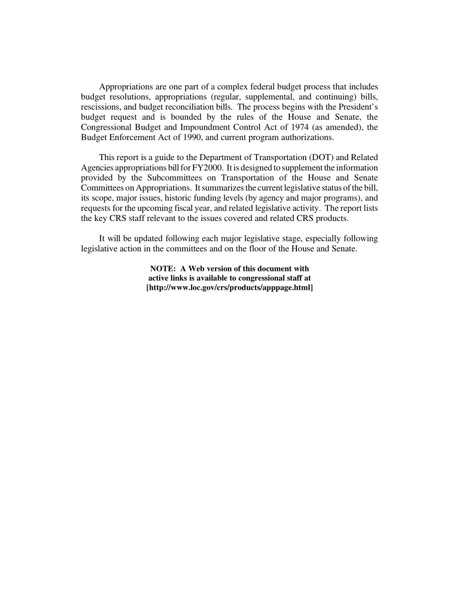 [20000204]RL30208_2000财年拨款：交通运输部及相关机构.pdf_第2页