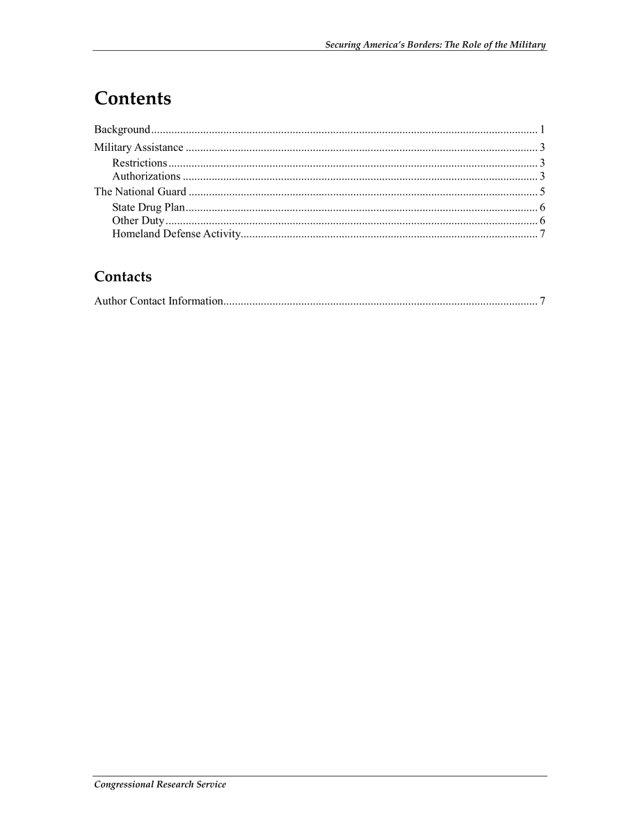 [20130225]R41286_确保美国边境安全：军队的作用.pdf_第3页
