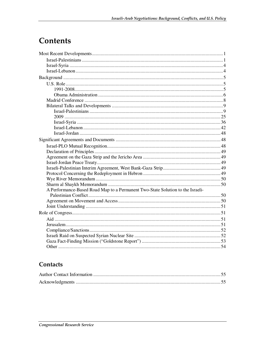 [20100129]RL33530_以色列-阿拉伯谈判：背景、冲突和美国政策.pdf_第3页