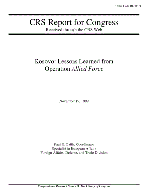 [19991119]RL30374_科索沃： Lessons Learned from Operation Allied Force.pdf