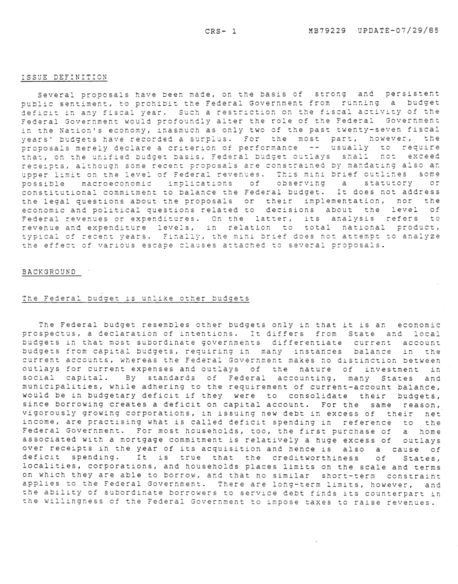[19850729]MB79229_平衡预算提案：一些宏观经济影响.pdf_第2页