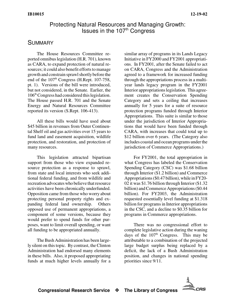 [20021219]IB10015_保护自然资源和管理增长：第107届国会的议题.pdf_第3页