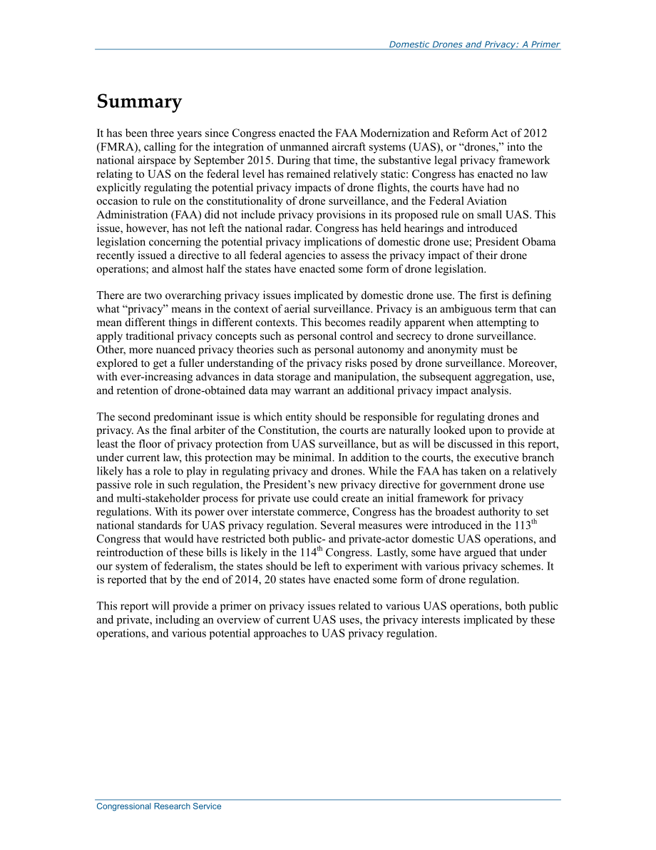 [20150330]R43965_国内无人机和隐私：基础.pdf_第2页