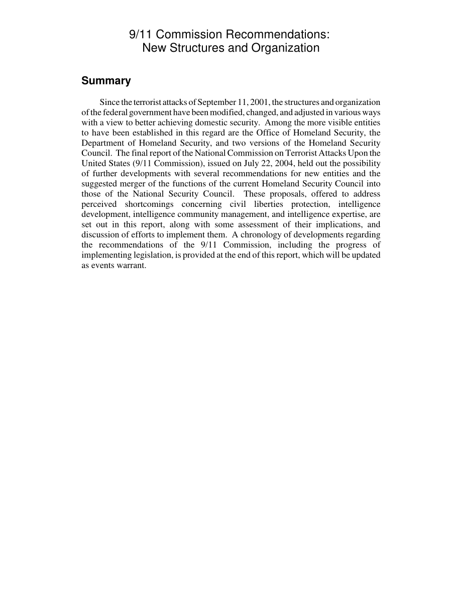 [20040901]RL32501_911委员会建议：新的结构和组织.pdf_第2页