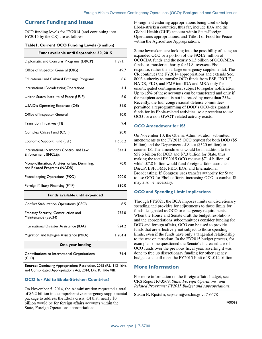 [20141119]IF00063_外交海外应急行动（OCO）：背景和当前问题.pdf_第2页