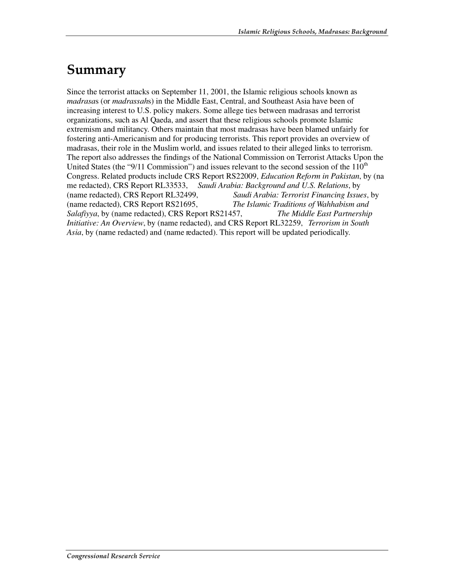 [20080123]RS21654_伊斯兰宗教学校、宗教学校：出身背景.pdf_第2页