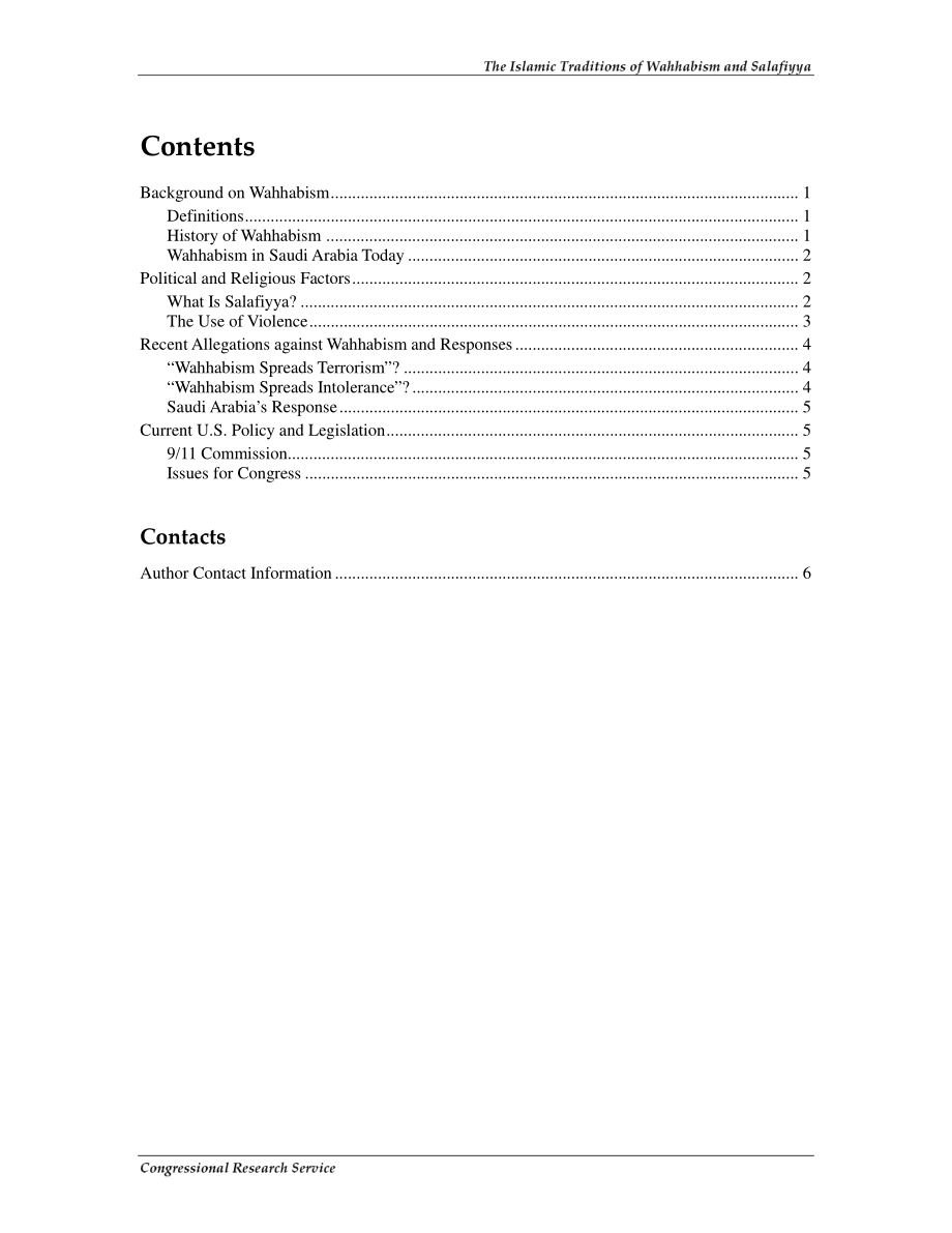 [20080124]RS21695_瓦哈比教派和萨拉菲亚教派的伊斯兰传统.pdf_第3页
