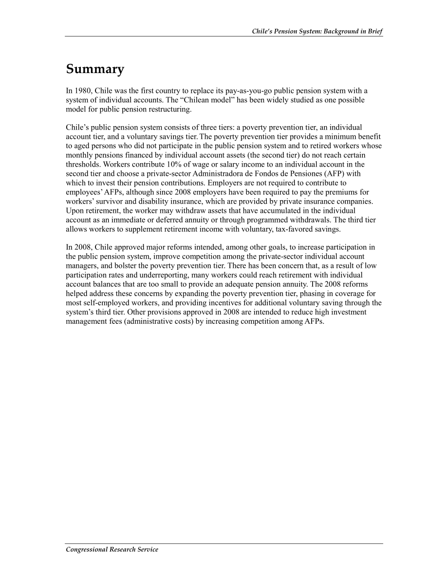 [20120328]R42449_智利养老金制度：背景简介.pdf_第2页