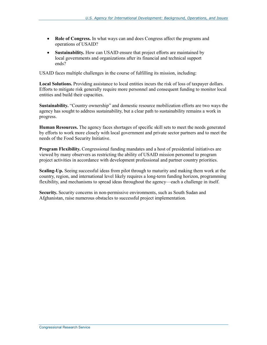 [20150721]R44117_美国国际开发署（USAID）：背景、操作和问题.pdf_第3页