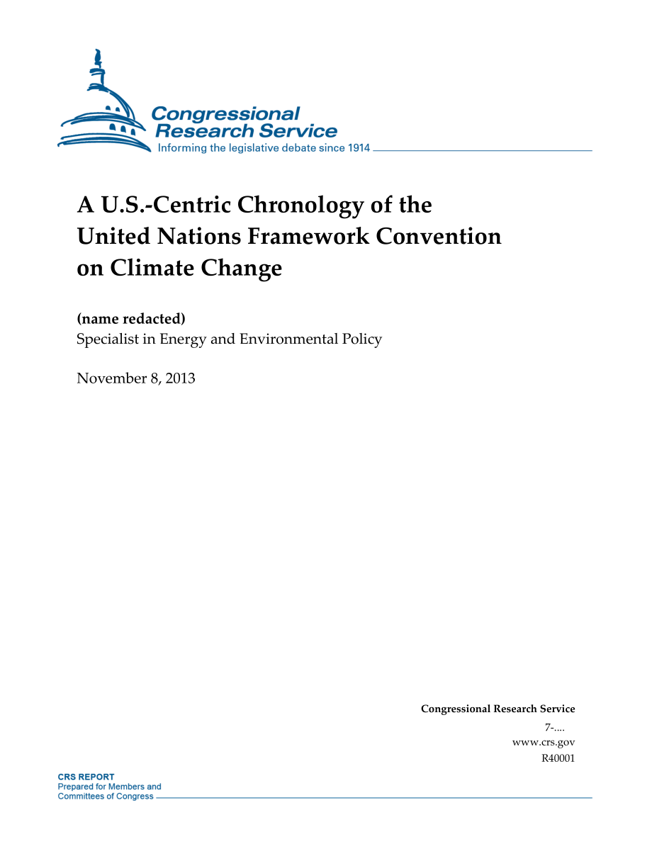 [20131108]R40001_以美国为中心的《联合国气候变化框架公约》年表.pdf_第1页