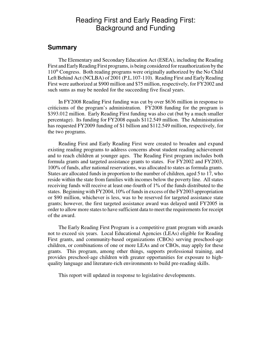 [20080206]RL31241_先读先早读：背景和资金.pdf_第2页