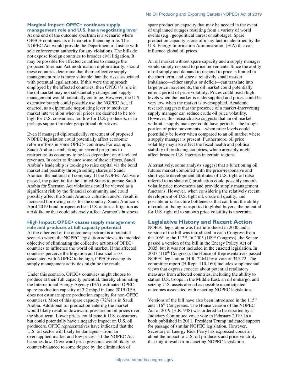 [20190703]IF11186_2019年无《石油生产和出口卡特尔（NOPEC）法》.pdf_第2页