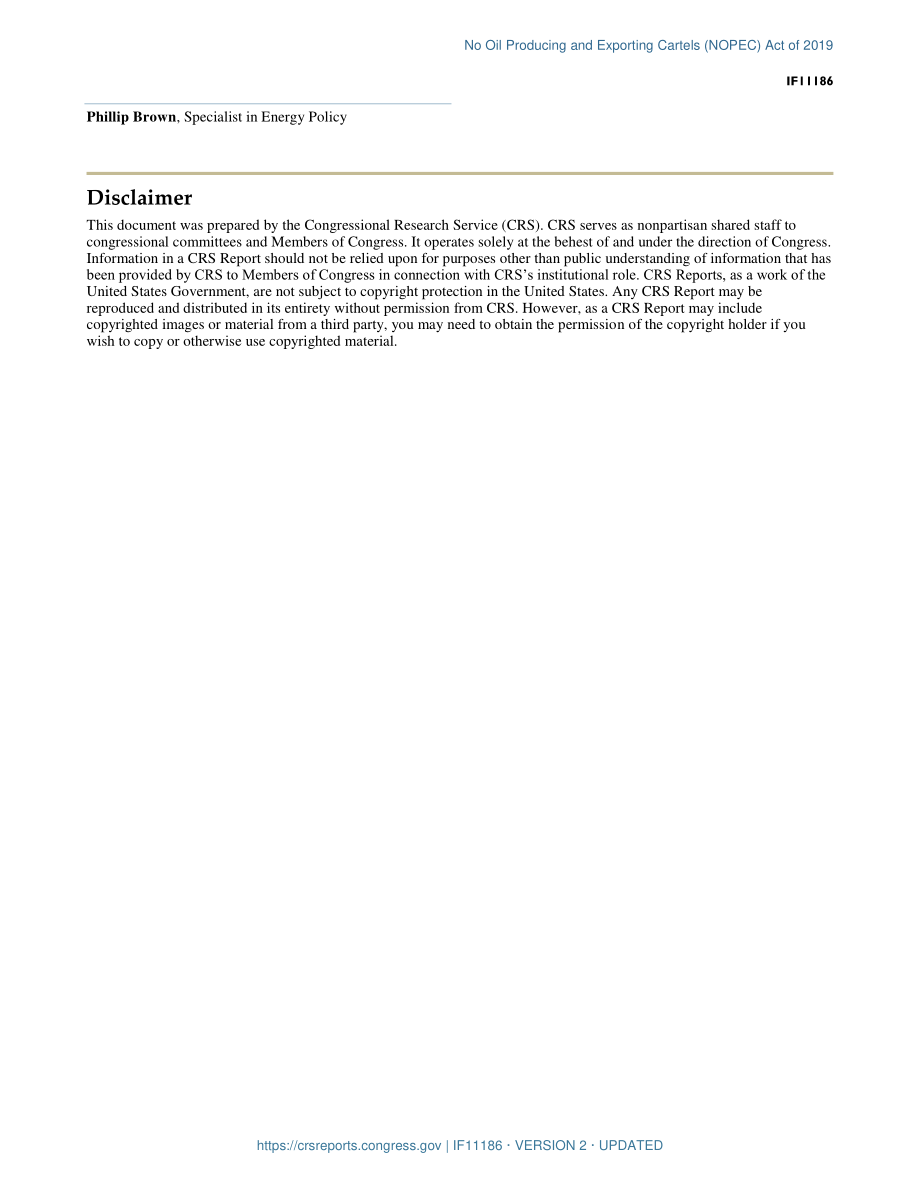 [20190703]IF11186_2019年无《石油生产和出口卡特尔（NOPEC）法》.pdf_第3页