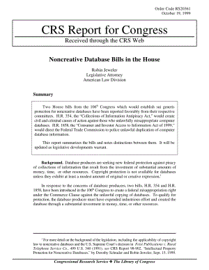 [19991019]RS20361_NONCREATIVE DATABASE BILLS IN THE HOUSE.pdf