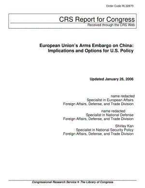 [20060126]RL32870_欧盟对华武器禁运：美国政策的影响和选择.pdf