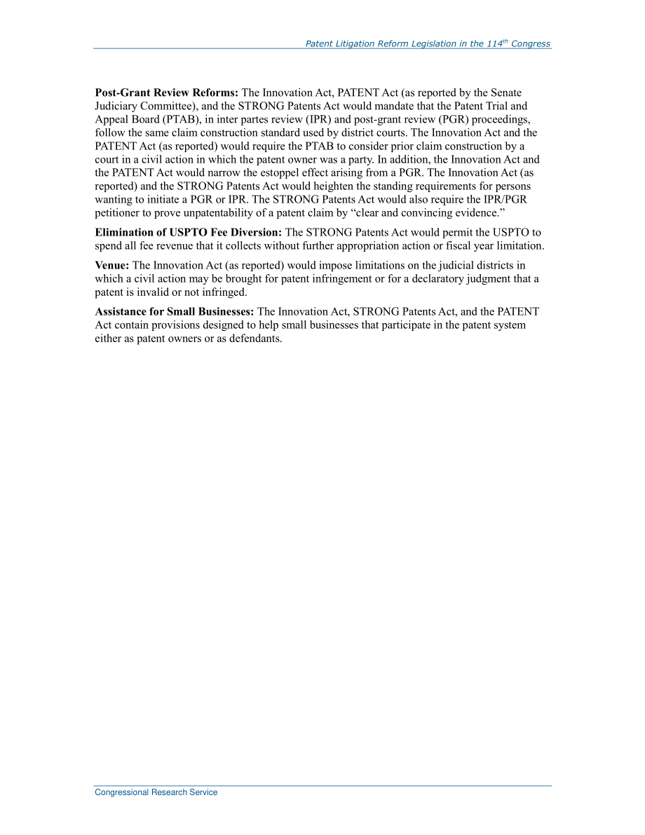 [20160208]R43979_第114届国会专利诉讼改革立法.pdf_第3页