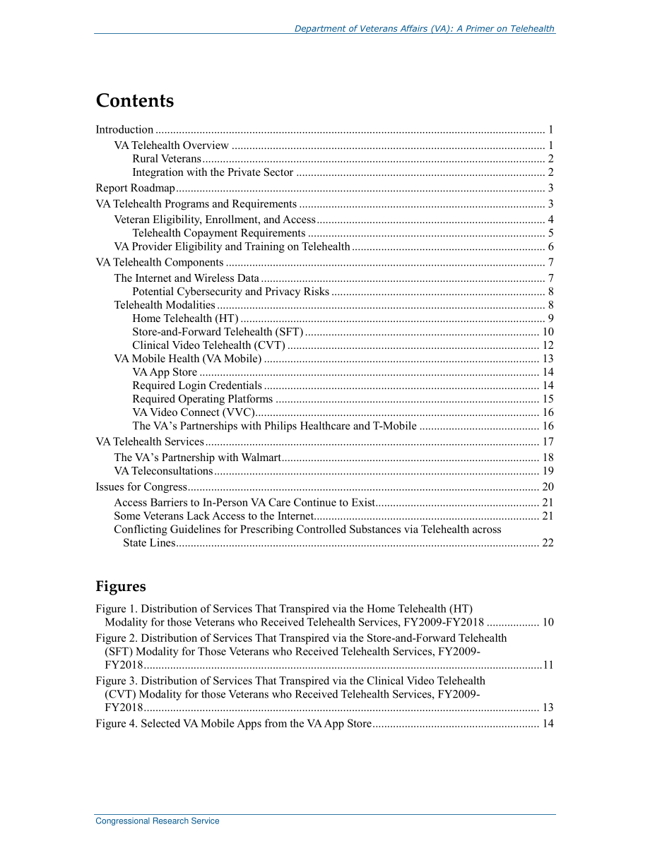 [20190726]R45834_退伍军人事务部（VA）：远程健康入门.pdf_第3页