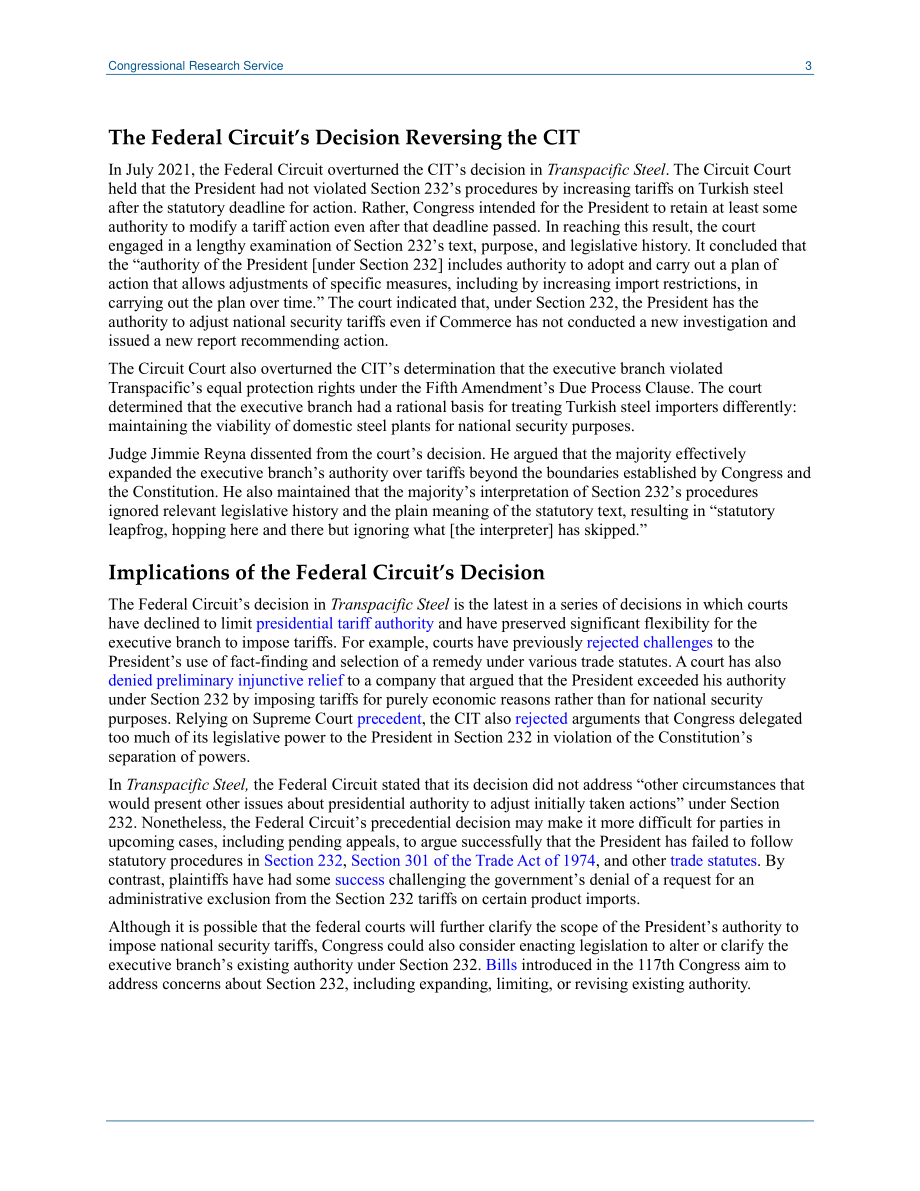 [20210721]LSB10628_联邦巡回法院审查总统关税授权的范围.pdf_第3页