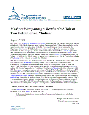 [20200817]LSB10533_Mashpee Wampanoag诉Bernhardt：关于“印度人”两种定义的故事 .pdf