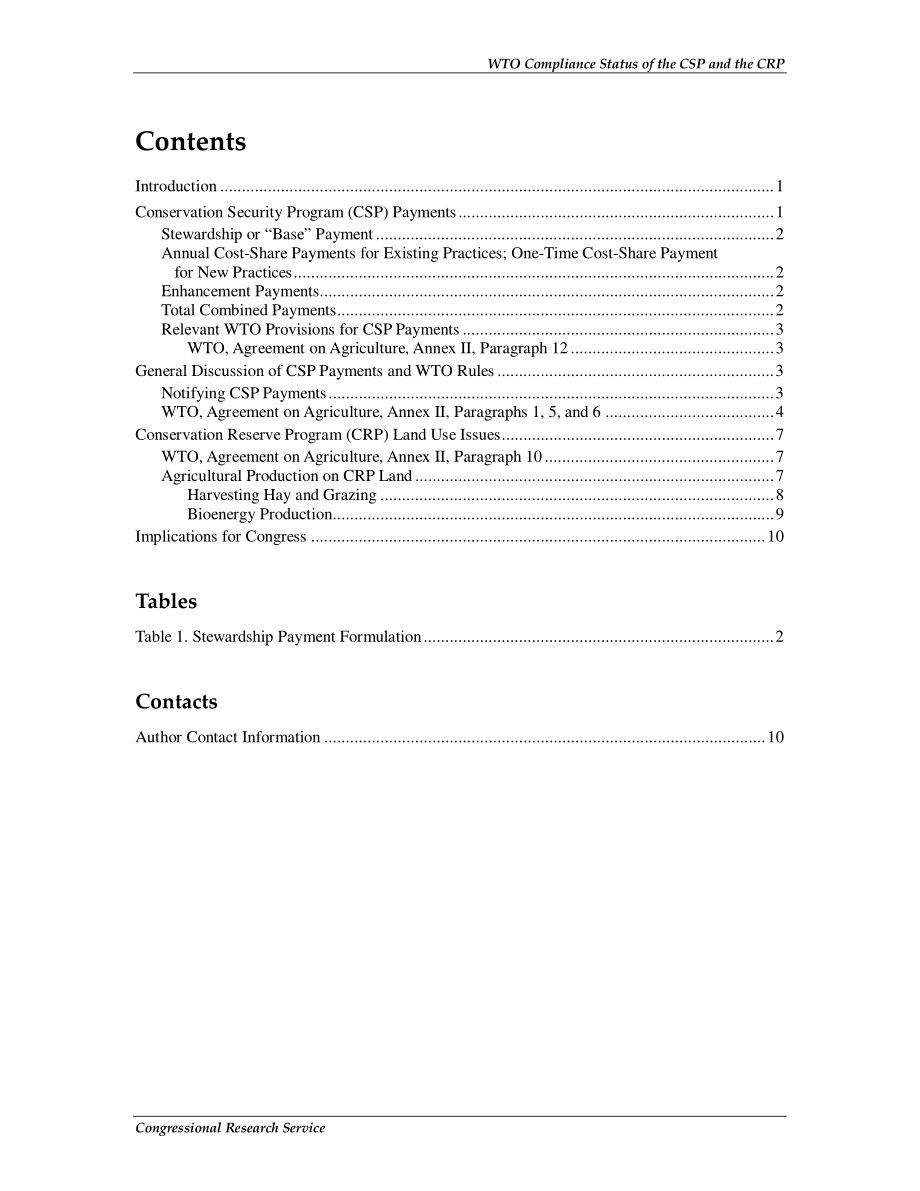 [20070521]RL34010_保护安全计划（CSP）和保护区计划（CRP）的WTO合规状态.pdf_第3页