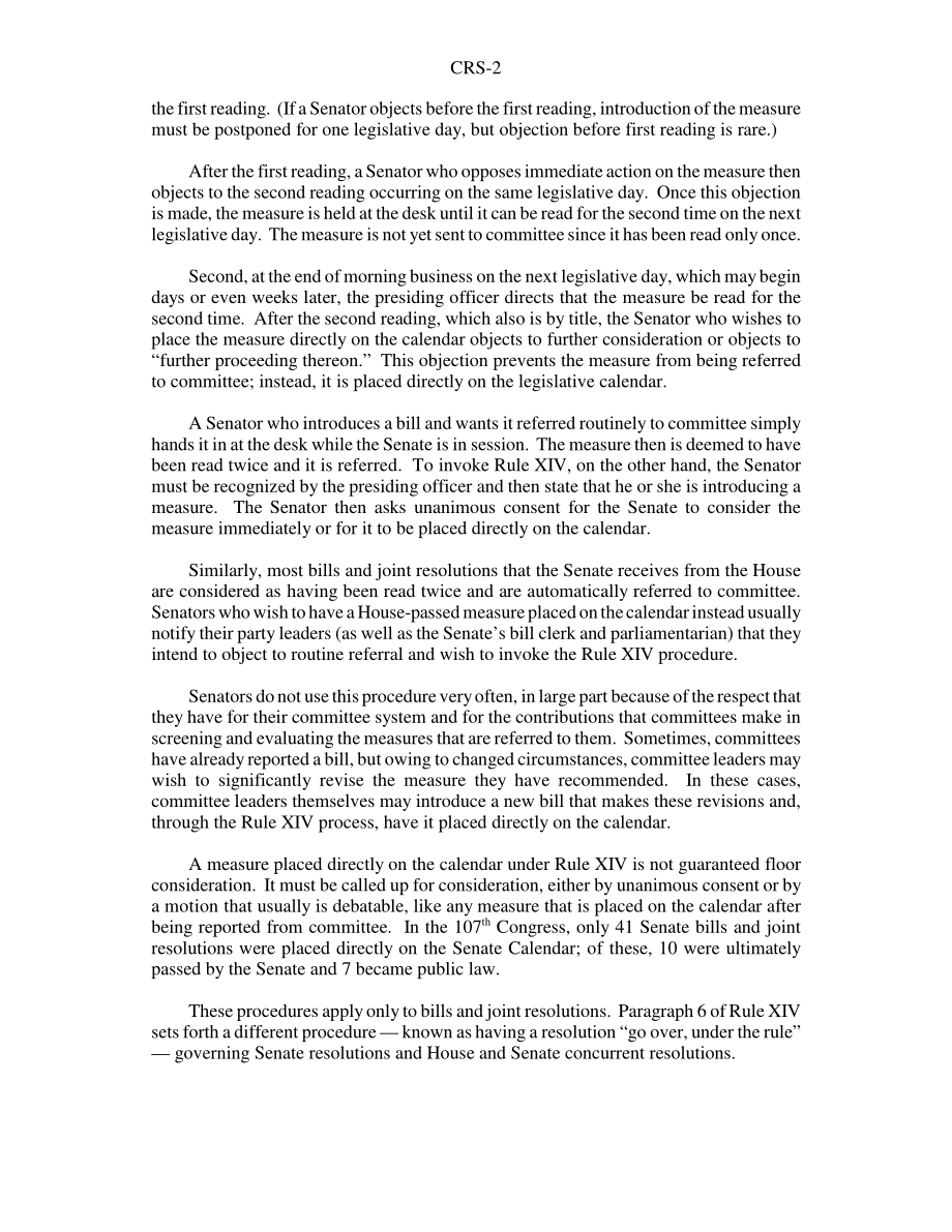 [20030804]98-389GOV_参议院第十四条将措施直接列入参议院日历的程序.pdf_第2页