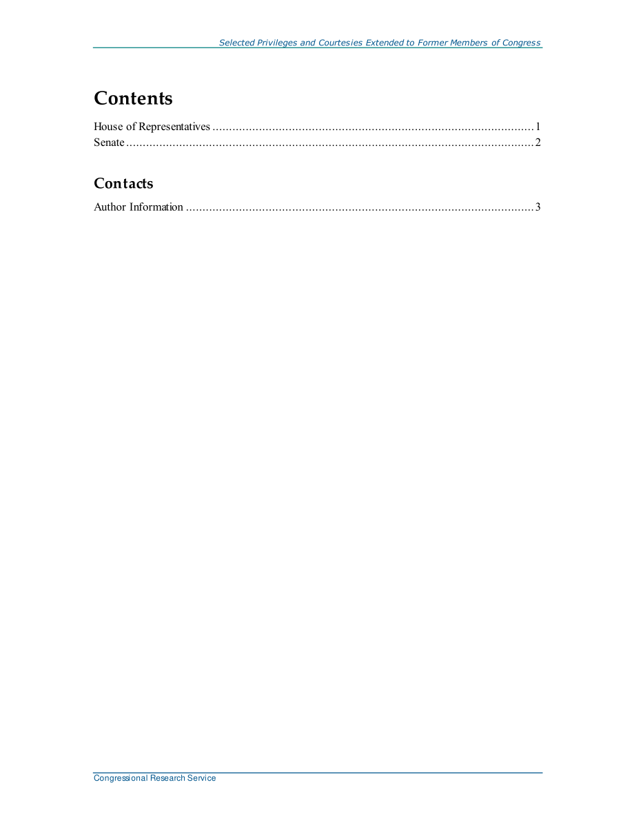 [20200915]R41121_前国会议员享有的特定特权和礼遇.pdf_第3页