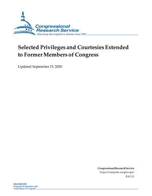[20200915]R41121_前国会议员享有的特定特权和礼遇.pdf