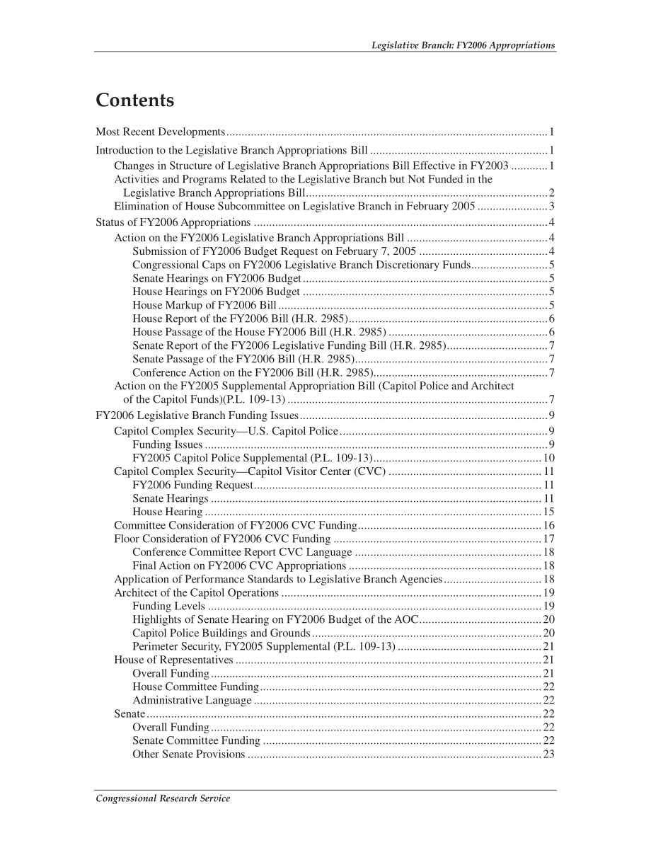 [20050830]RL32819_立法部门：2006财年拨款.pdf_第3页