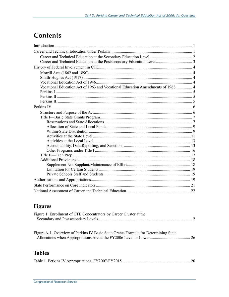 [20160620]R44542_Carl D.Perkins 2006年职业和技术教育法案：概述.pdf_第3页