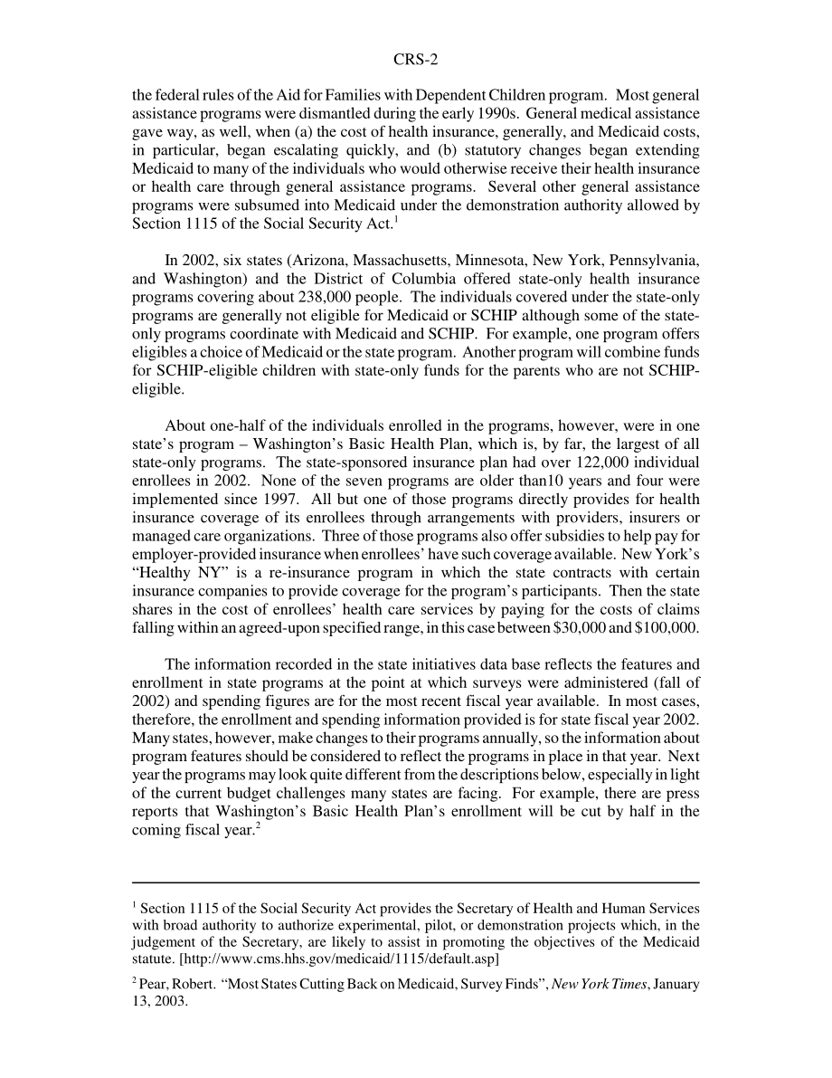 [20030121]RS21393_未参保人群的国家健康保险计划.pdf_第2页