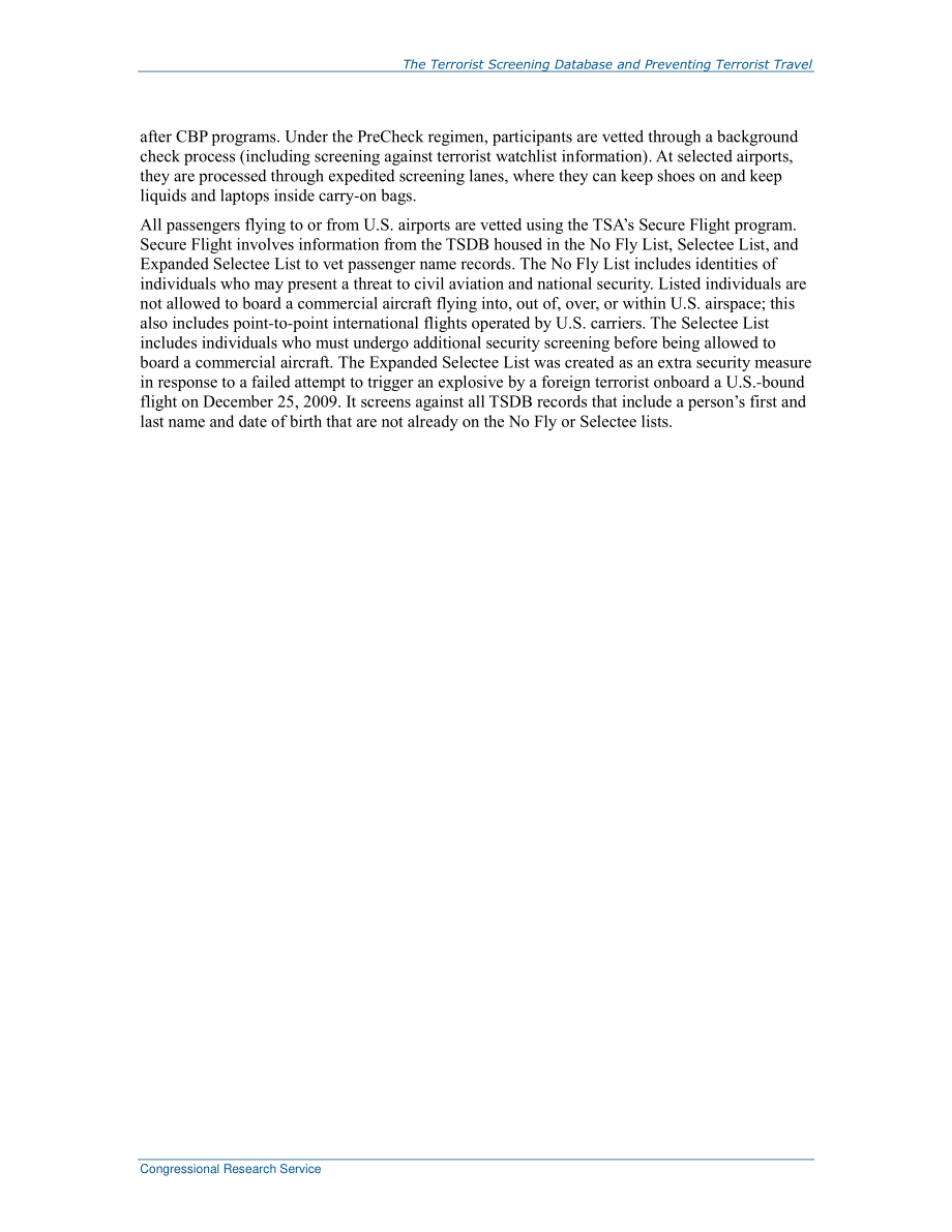 [20161107]R44678_恐怖分子筛查数据库和防止恐怖分子旅行 .pdf_第3页