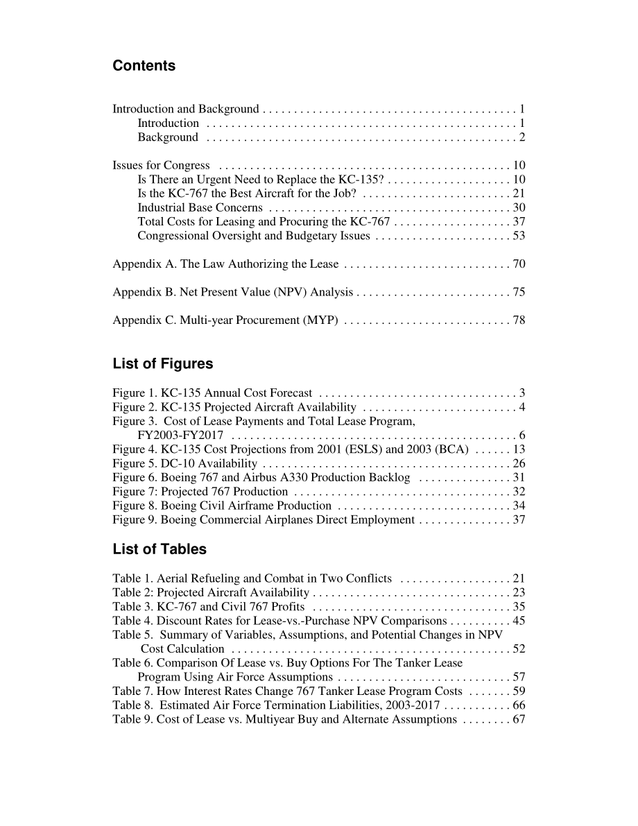 [20030902]RL32056_空军KC-767加油机租赁提案：国会的关键问题.pdf_第3页