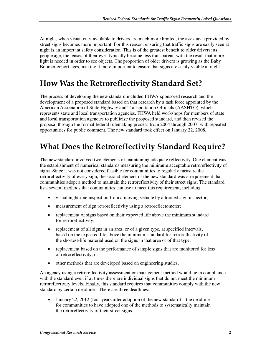 [20110120]R41601_修订后的交通标志联邦标准：常见问题解答.pdf_第3页