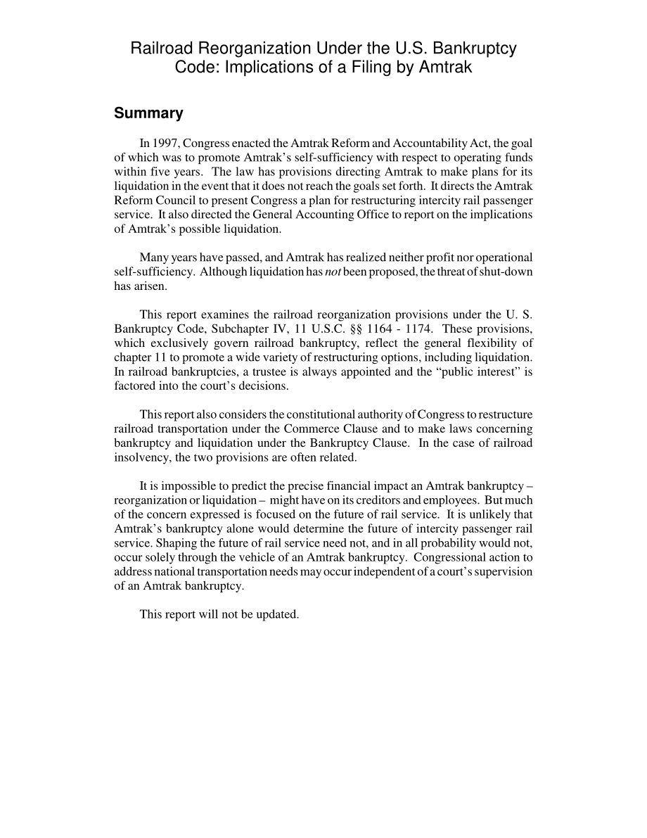 [20050104]RL31550_美国破产法下的铁路重组：美国铁路公司备案的影响.pdf_第2页