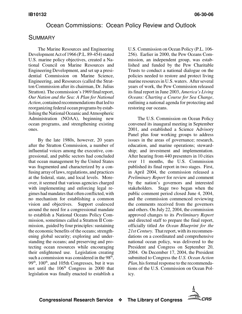 [20060630]IB10132_海洋委员会：海洋政策审查和展望.pdf_第3页