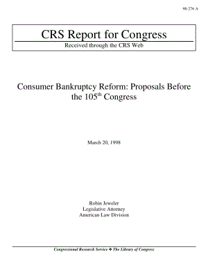 [19980320]98-276A_消费者破产改革：第105届国会的提案.pdf