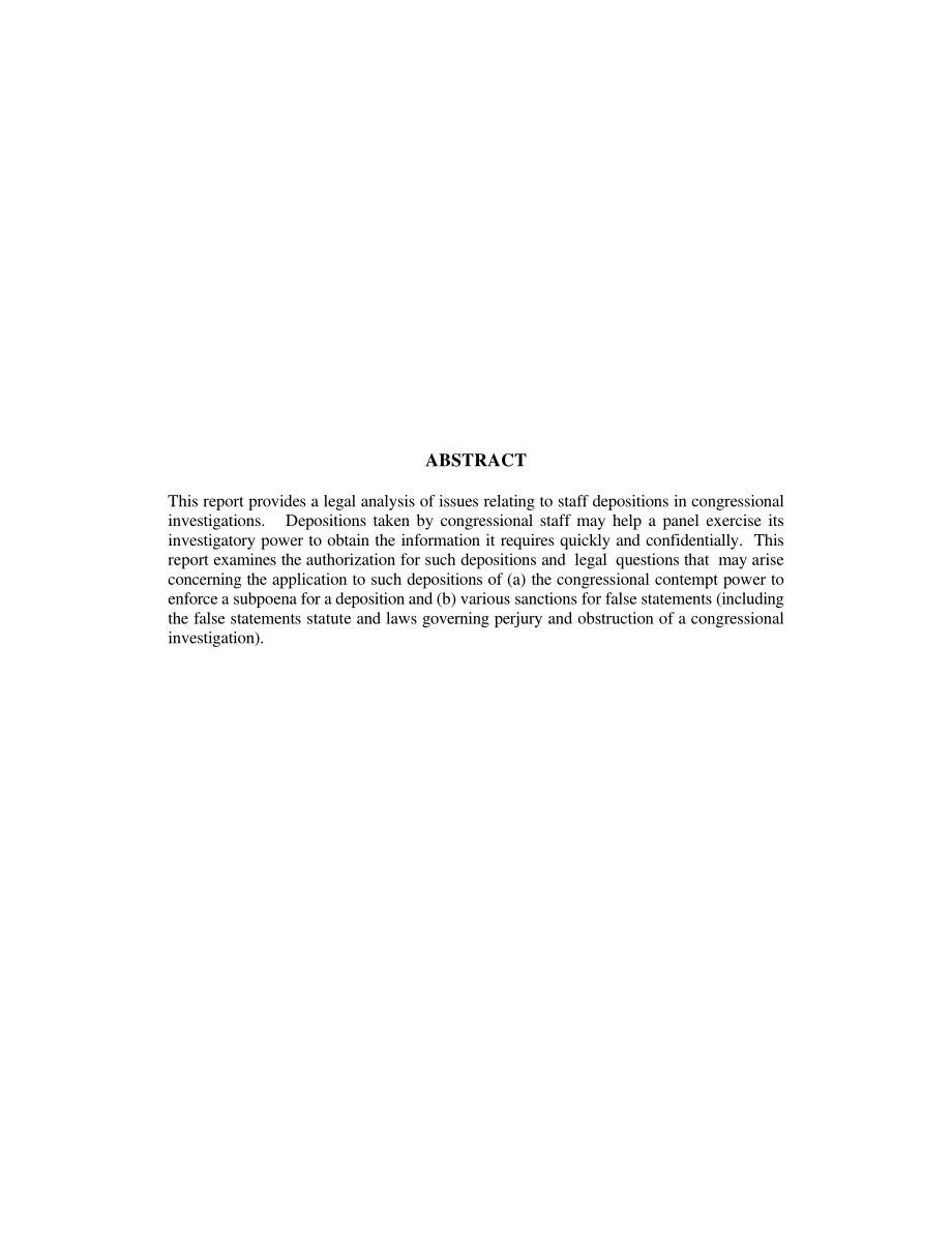 [19991203]95-949_Staff Depositions in Congressional Investigations.pdf_第3页