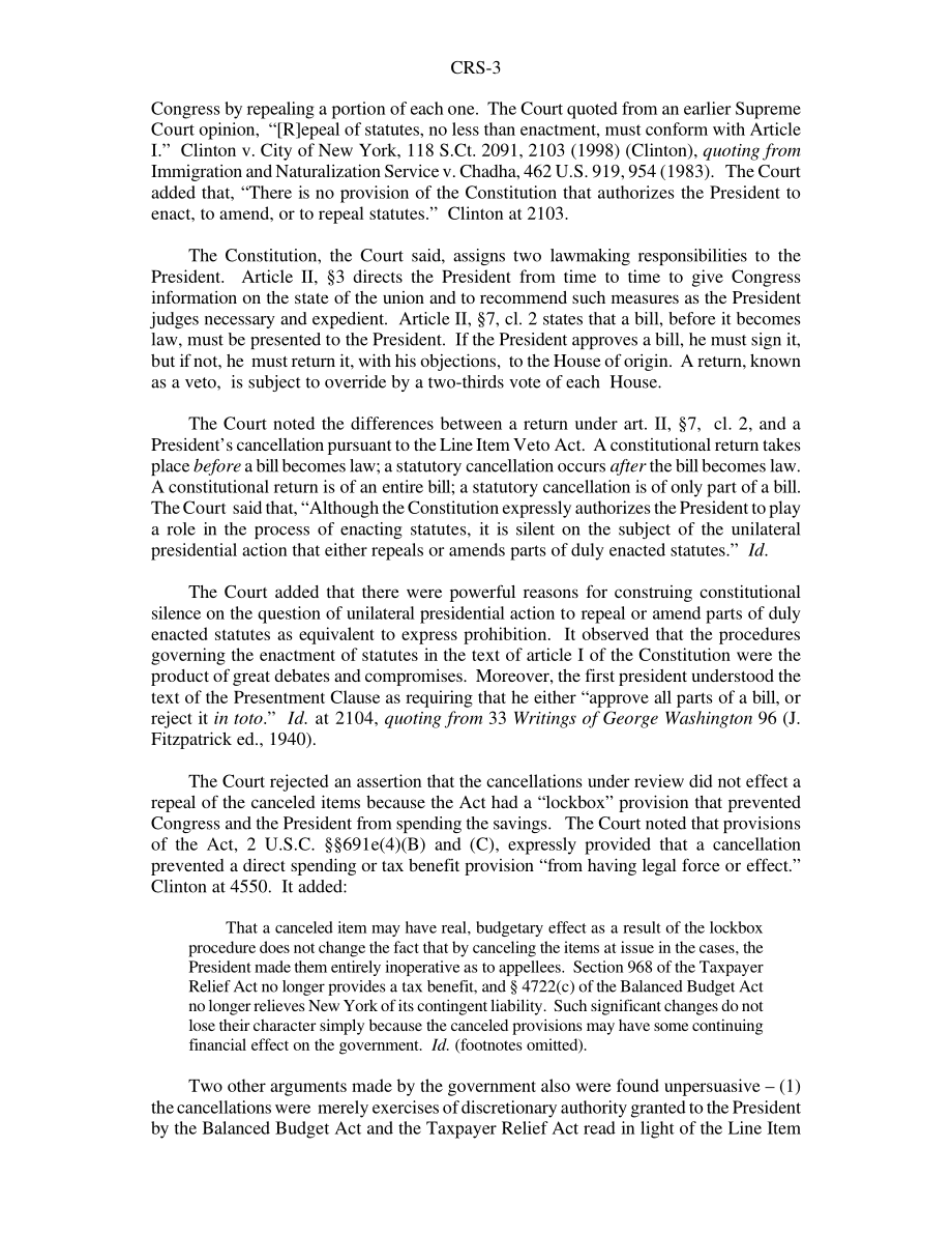 [19980818]98-690_行项目否决法案违宪：克林顿诉纽约市案.pdf_第3页