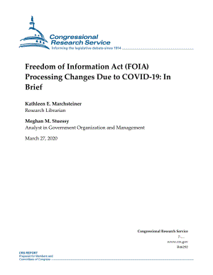 [20200327]R46292_《信息自由法》（FOIA）处理因新冠肺炎引起的变化：简言之.pdf