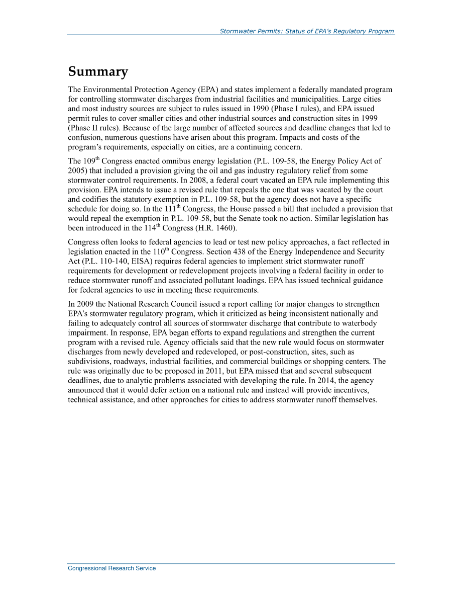[20161128]97-290_雨水许可证：EPA监管计划的现状.pdf_第2页
