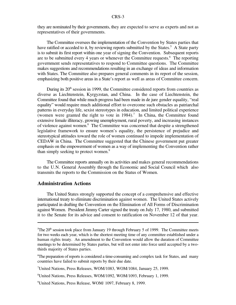 [19990301]RS20097_《消除对妇女一切形式歧视公约》（CEDAW）：情况说明书.pdf_第3页