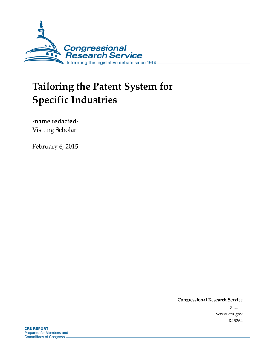 [20150206]R43264_为特定行业定制专利体系.pdf_第1页