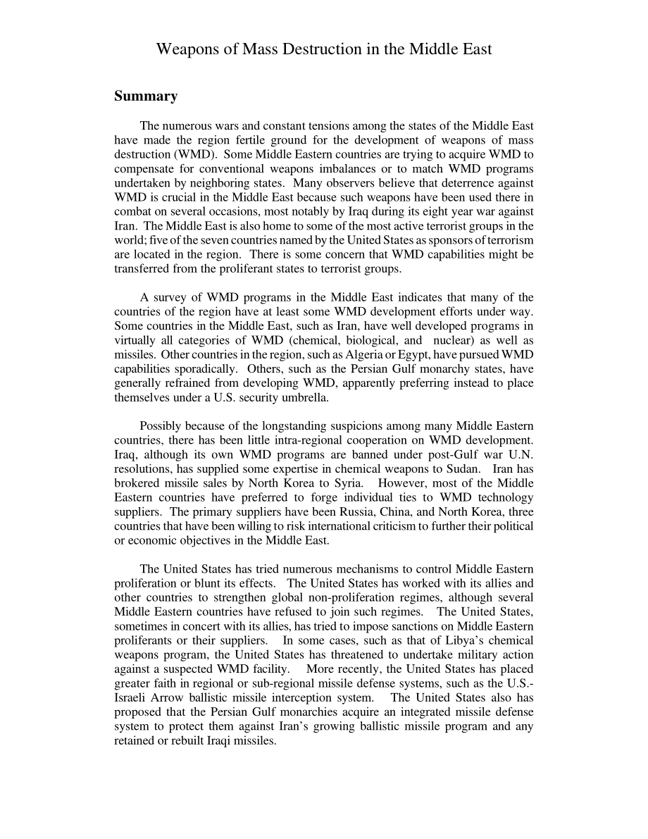 [20000114]RL30408_中东的大规模毁灭性武器.pdf_第3页