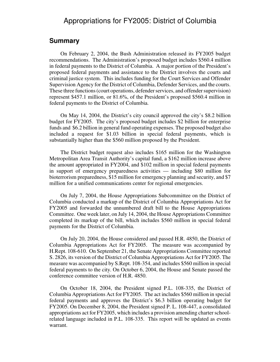 [20041222]RL32313_2005财年拨款：哥伦比亚特区.pdf_第3页